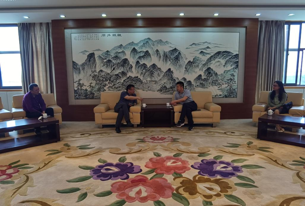 【校庆专题】国泰集团、北京太格公司一行来校走访交流