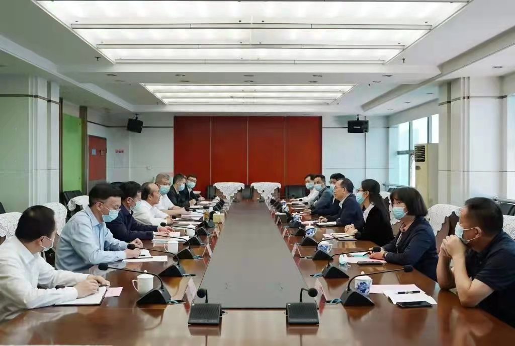 访企拓岗促就业 柳和生率队赴中国铁路南昌局集团有限公司走访交流