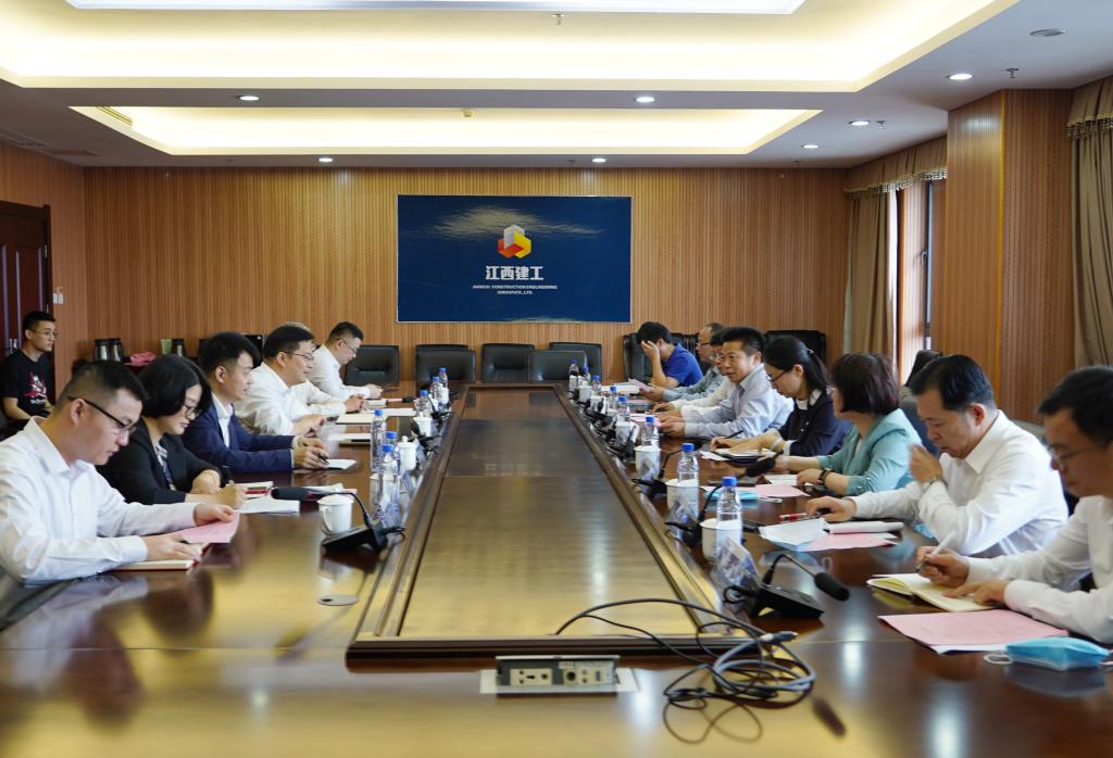 【访企拓岗促就业】 徐长节率队赴江西省建工集团有限责任公司走访交流